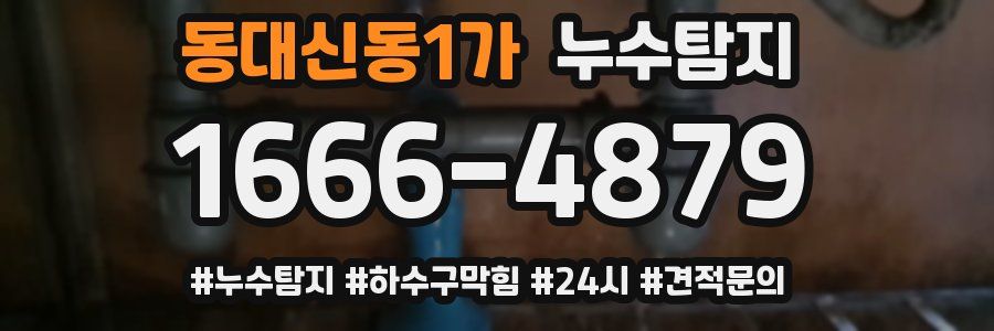 누수닥터 누수탐지