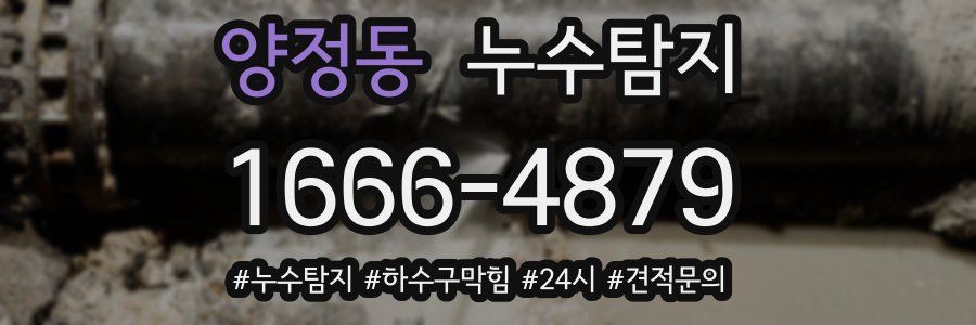 누수닥터 누수탐지