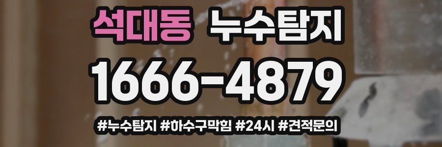 누수닥터 누수탐지