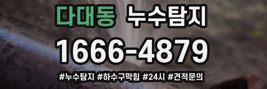누수닥터 누수탐지