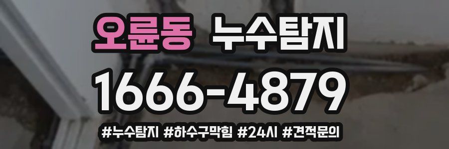 누수닥터 누수탐지