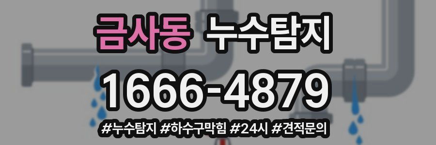 누수닥터 누수탐지