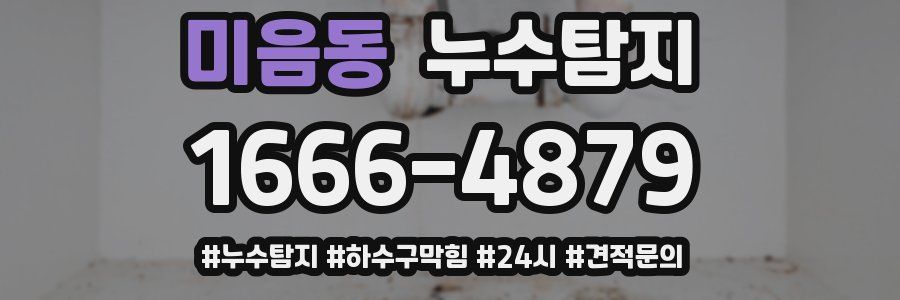누수닥터 누수탐지