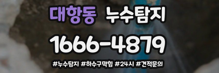 누수닥터 누수탐지