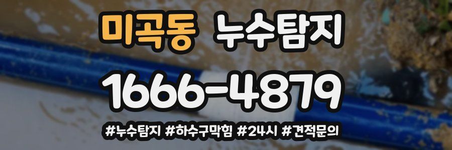 누수닥터 누수탐지