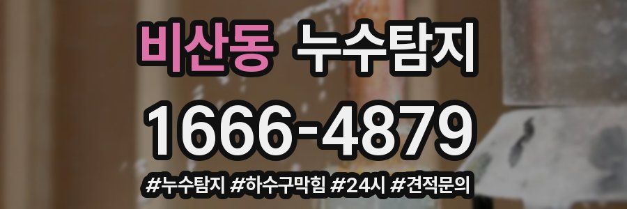 누수닥터 누수탐지