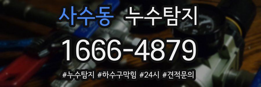 누수닥터 누수탐지