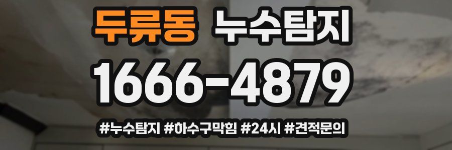 누수닥터 누수탐지
