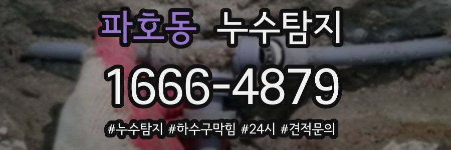 누수닥터 누수탐지