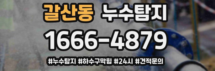 누수닥터 누수탐지