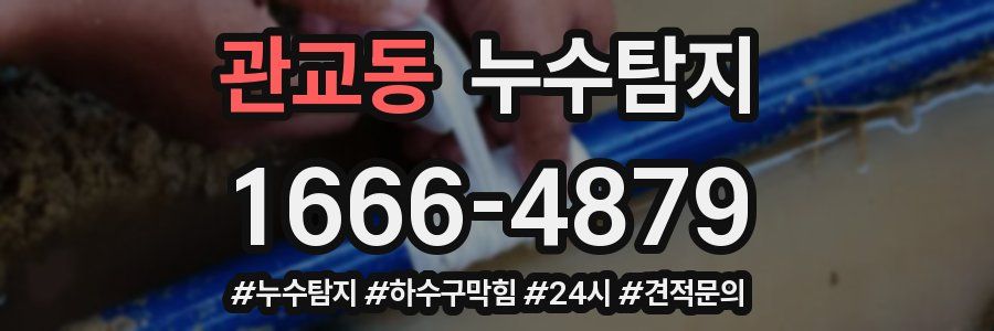 누수닥터 누수탐지