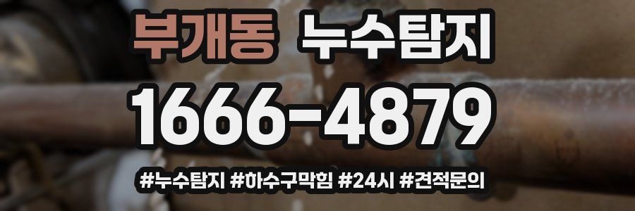누수닥터 누수탐지