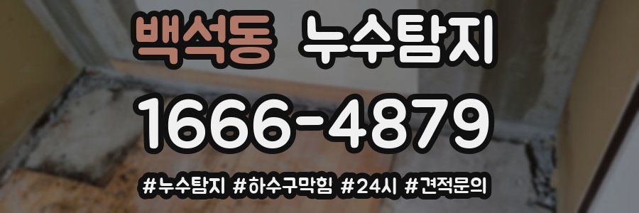 누수닥터 누수탐지