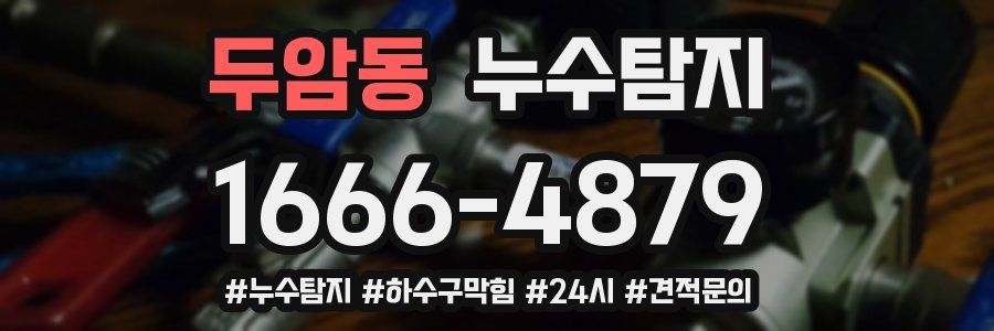 누수닥터 누수탐지