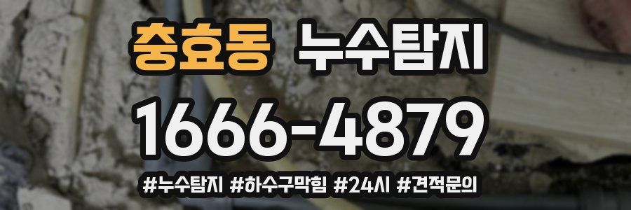 누수닥터 누수탐지