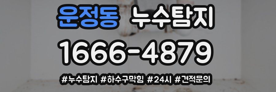 누수닥터 누수탐지