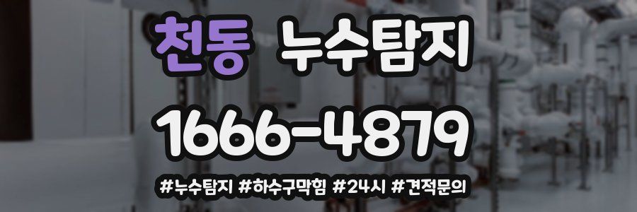 누수닥터 누수탐지