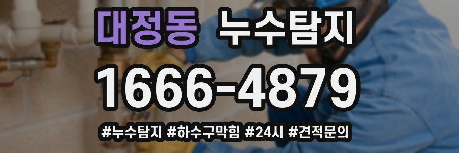 누수닥터 누수탐지