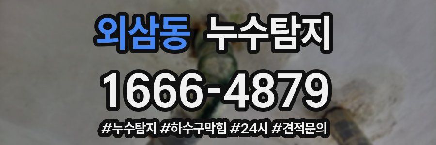 누수닥터 누수탐지