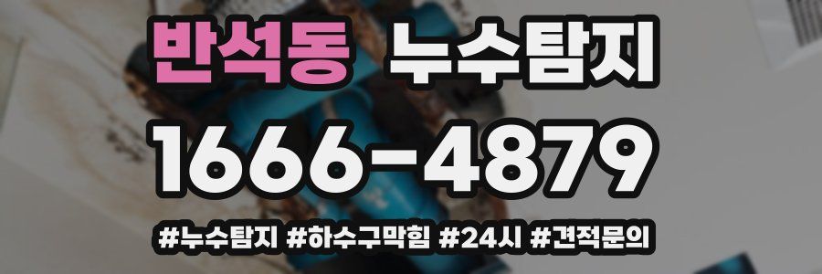 누수닥터 누수탐지