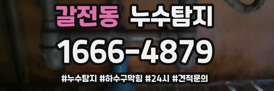 누수닥터 누수탐지