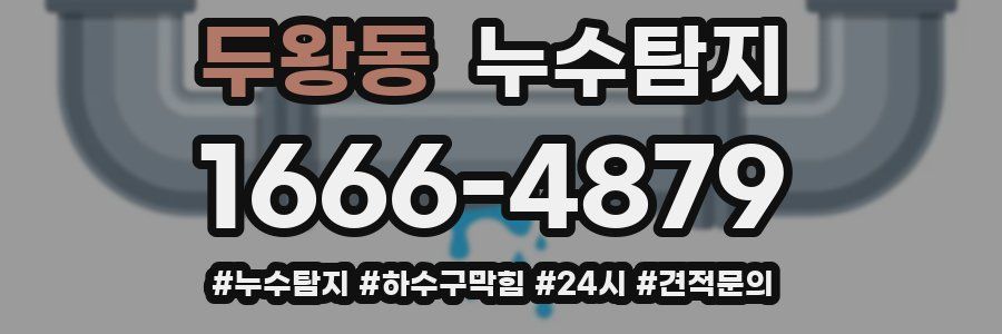 누수닥터 누수탐지