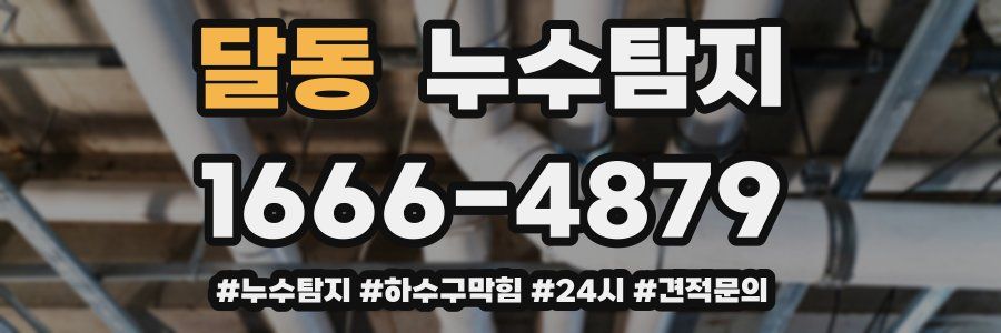 누수닥터 누수탐지