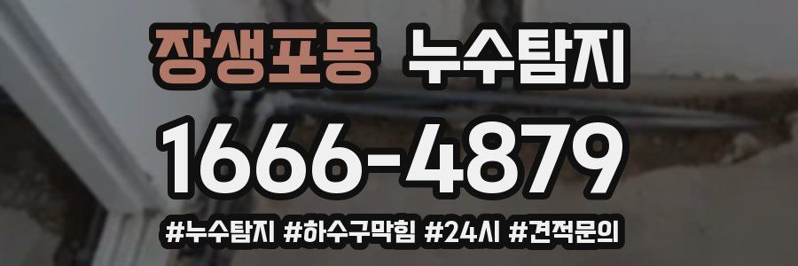 누수닥터 누수탐지