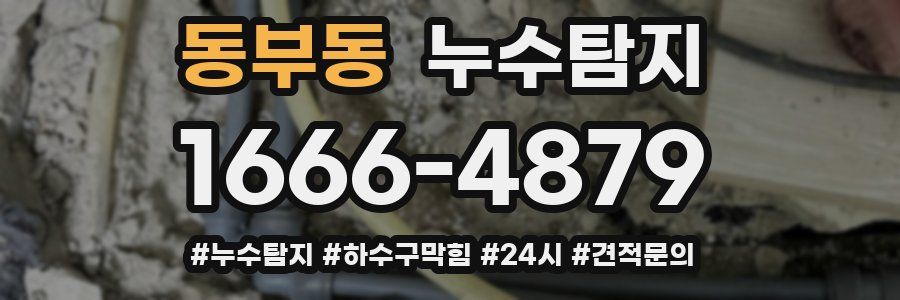 누수닥터 누수탐지