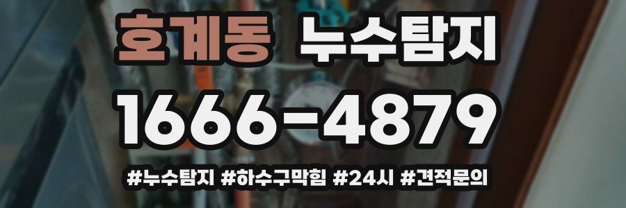 누수닥터 누수탐지