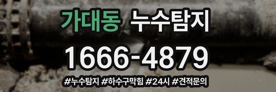 누수닥터 누수탐지