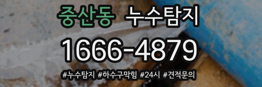 누수닥터 누수탐지