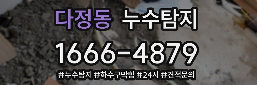 누수닥터 누수탐지