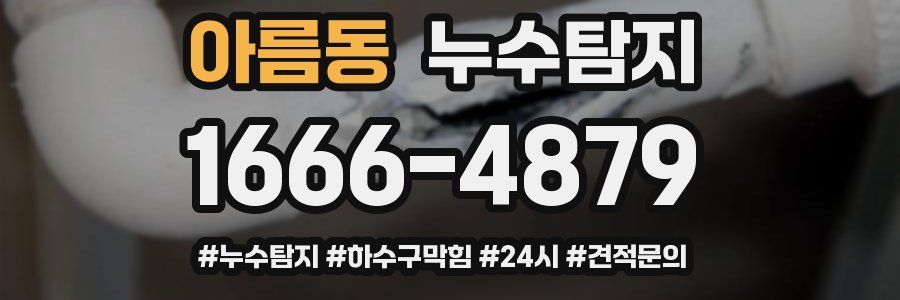 누수닥터 누수탐지