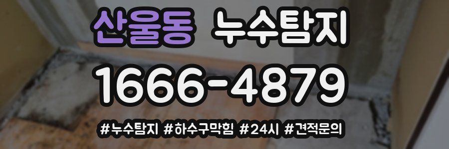 누수닥터 누수탐지