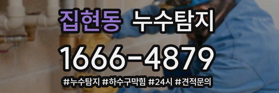 누수닥터 누수탐지