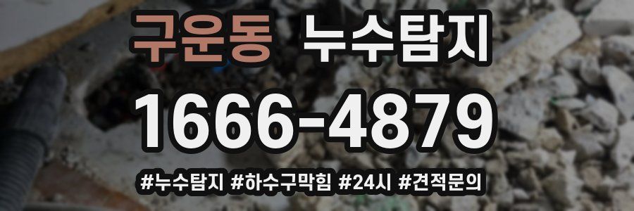 누수닥터 누수탐지