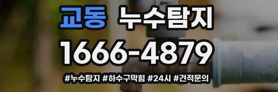누수닥터 누수탐지