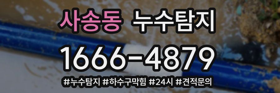누수닥터 누수탐지