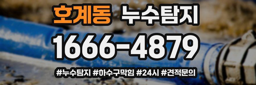 누수닥터 누수탐지