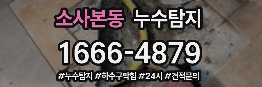 누수닥터 누수탐지