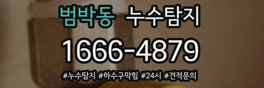 누수닥터 누수탐지