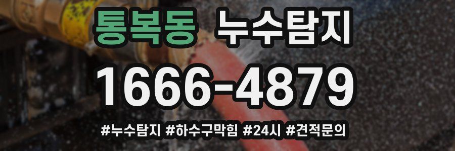 누수닥터 누수탐지