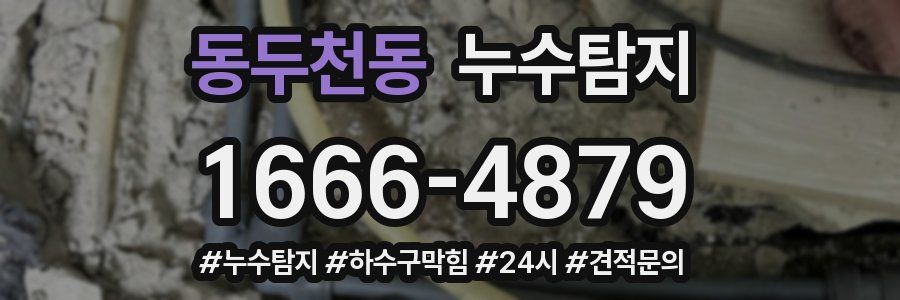 누수닥터 누수탐지