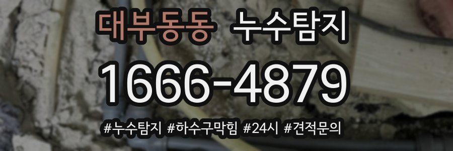 누수닥터 누수탐지