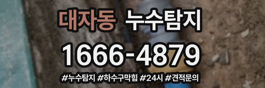 누수닥터 누수탐지