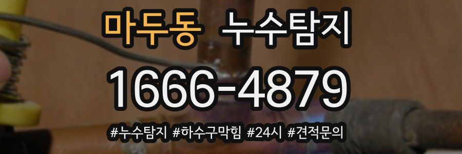 누수닥터 누수탐지