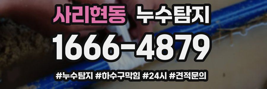 누수닥터 누수탐지
