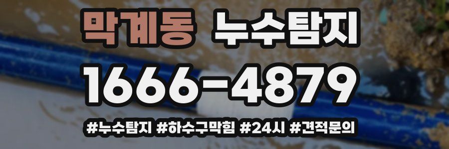 누수닥터 누수탐지