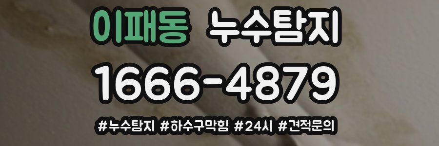 누수닥터 누수탐지